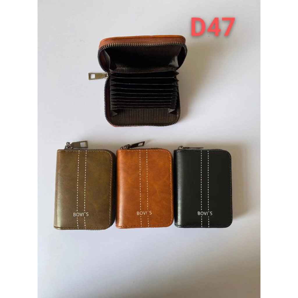 Bovi's Brown Leather Wallet, Men's Fashion, Watches & Accessories, Wallets  & Card Holders on Carousell